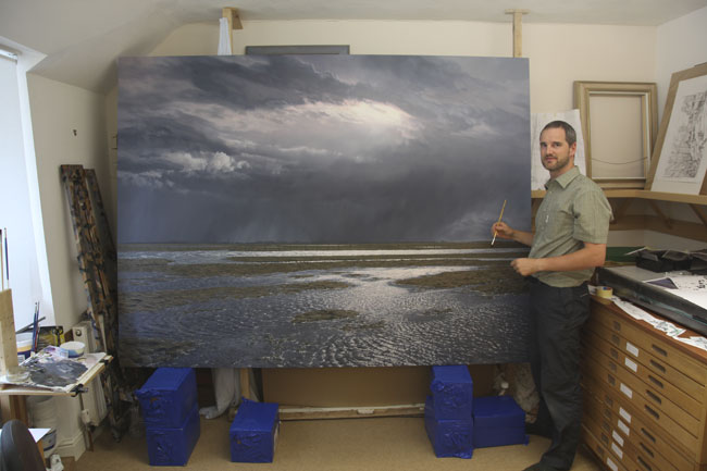 Solway Estuary - Commission an oil painting